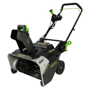 Снегоуборщик аккумуляторный GREENWORKS 82SN22, 82V, Арт. 2603307, 56 см, бесщеточный