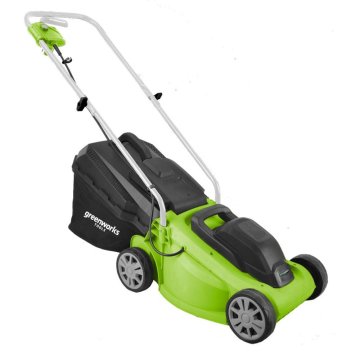 Газонокосилка электрическая GREENWORKS GLM1232, 1200W, 33 см