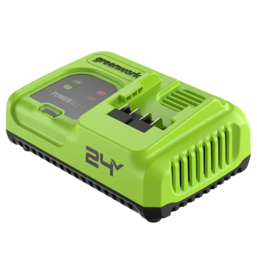 Ультрабыстрое зарядное устройство GREENWORKS G24C8, 24V, 8A (2958707)