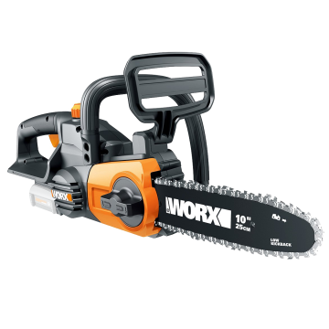 Цепная пила аккумуляторная WORX WG322E.9, 20В, 25 см