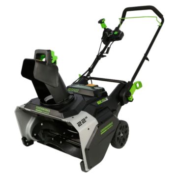 Снегоуборщик аккумуляторный GREENWORKS 82SN22, 82V, Арт. 2603307, 56 см, бесщеточный