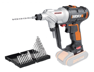 Дрель-шуруповерт аккумуляторная WORX Switchdriver WX176.9, 20Нм, 20В