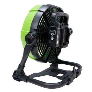 Вентилятор с гибридным питанием GREENWORKS G24FAN (3503407), 24 V, без АКБ и ЗУ