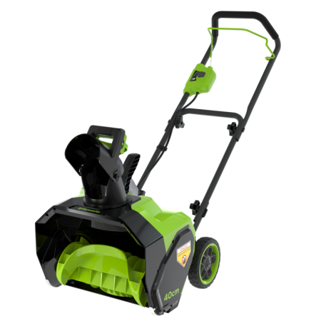Снегоуборщик аккумуляторный GREENWORKS G40ST40, 40V, 40 см,(2603607)