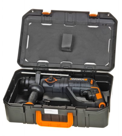 Перфоратор WORX WX337 электрический 220V, 750Вт, в кейсе