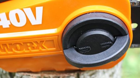 Цепная пила аккумуляторная WORX WG384E.9,40В, 35 см, бесщеточная, Без аккумулятора и зарядного устройства