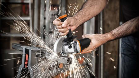 Угловая шлифмашина WORX WX800.9 аккумуляторная 20V, 115мм, Без аккумулятора и зарядного устройства Угловая шлифмашина WORX WX800.9 аккумуляторная 20V, 115мм, Без аккумулятора и зарядного устройства