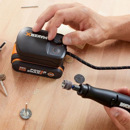 Адаптер WORX WA7161 20V для MAKER X с USB, Без аккумулятора и зарядного устройства Адаптер WORX WA7161 20V для MAKER X с USB, Без аккумулятора и зарядного устройства