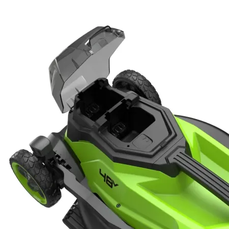 Газонокосилка аккумуляторная GREENWORKS GD24X2LM361,  2х24V, 36 см, бесщеточная, бесщеточная (2520707)