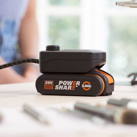 Адаптер WORX WA7161 20V для MAKER X с USB, Без аккумулятора и зарядного устройства Адаптер WORX WA7161 20V для MAKER X с USB, Без аккумулятора и зарядного устройства