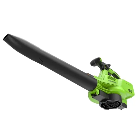 Воздуходувка-пылесос аккумуляторная GREENWORKS GD60BVII, 60V, бесщеточная