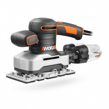 Виброшлифмашина WORX WX642.1 электрическая 220V 270Вт, в кейсе