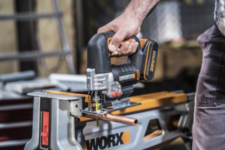 Лобзик WORX WX543.9 аккумуляторный 20V, Без аккумулятора и зарядного устройства Лобзик WORX WX543.9 аккумуляторный 20V, Без аккумулятора и зарядного устройства