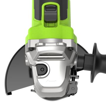 Угловая шлифовальная машина акк. GREENWORKS AG590, 24V, б/щет, 125 мм, 8500 об/мин, Anti-Kickback 