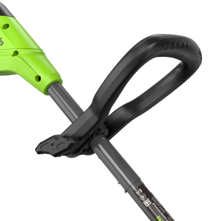 Триммер аккумуляторный GREENWORKS G24LT251, 24 V, 25 см, с 1хАКБ 2Ач и ЗУ, (2113307SA)