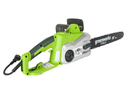 Цепная пила электрическая GREENWORKS GCS2046, 2000W, 45 см