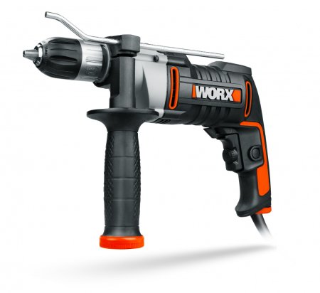 Дрель-шуруповерт ударная WORX WX318 электрическая 220V, 810Вт, в кейсе, Без аккумулятора и зарядного устройства Дрель-шуруповерт ударная WORX WX318 электрическая 220V, 810Вт, в кейсе, Без аккумулятора и зарядного устройства
