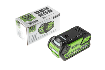 Культиватор аккумуляторный GREENWORKS G40TL, 40V, в комплекте с аккумулятором 4 а.ч. и ЗУ