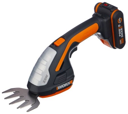 Ножницы для стрижки травы и кустарников WORX WG801E.9, Без аккумулятора и зарядного устройства