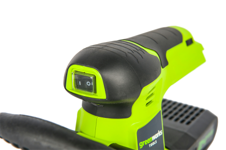 Шлифовальная машина аккумуляторная GREENWORKS G24ROS,24V, без аккумулятора и ЗУ