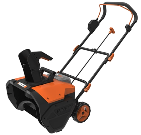 Снегоуборщик аккумуляторный WORX WG471E.9, 40В, 50см, Без аккумулятора и зарядного устройства