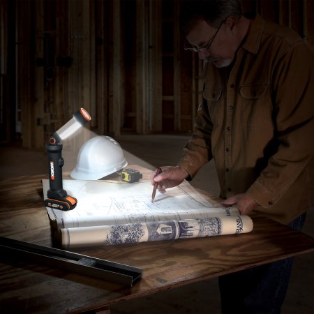 Фонарь-лампа аккумуляторная WORX WX027.9, 510лм, 20В