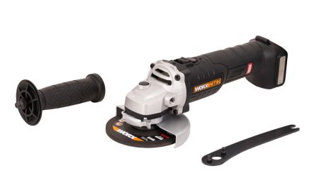 Угловая шлифмашина бесщёточная аккумуляторная WORX WX813.9, 115мм, 20В, без АКБ и ЗУ