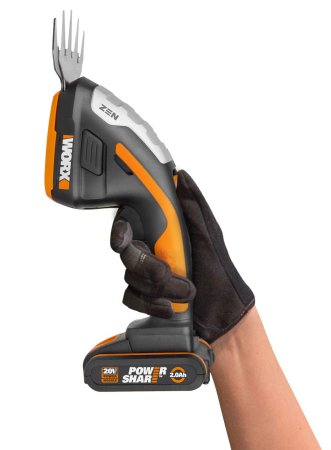 Ножницы для стрижки травы и кустарников WORX WG801E.9, Без аккумулятора и зарядного устройства