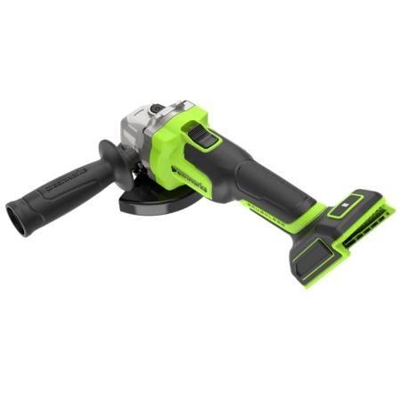 Угловая шлифовальная машина акк. GREENWORKS AG590, 24V, б/щет, 125 мм, 8500 об/мин, Anti-Kickback 