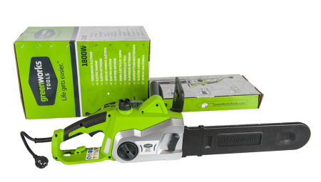 Цепная пила электрическая GREENWORKS GCS1840, 1800W, 40 см