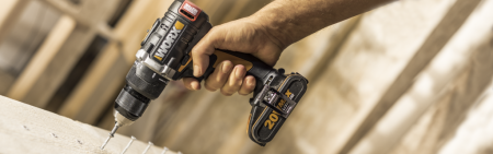 Дрель-шуруповерт WORX BL WX175.9 аккумуляторная, 60Нм, 20В, бесщеточная, Без аккумулятора и зарядного устройства