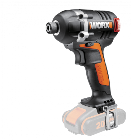 Винтоверт WORX BL WX292.9 аккумуляторный 20V, 175Нм, бесщеточный, Без аккумулятора и зарядного устройства