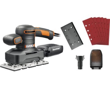 Виброшлифмашина WORX WX641 электрическая 220V, 250Вт