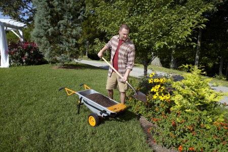 Садовая тележка WORX WG050 Aerocart