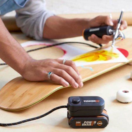 Краскопульт WORX WX742.9 20V аккумуляторный, Без аккумулятора и зарядного устройства Краскопульт WORX WX742.9 20V аккумуляторный, Без аккумулятора и зарядного устройства