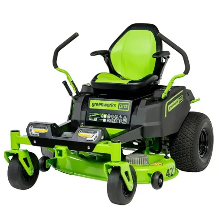 Райдер садовый аккумуляторный с нулевым радиусом разворота Greenworks GC82ZT107, 82V (7404107)