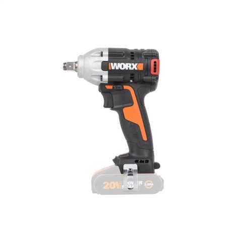 Гайковерт WORX WX272.9 аккумуляторный 20V, 300Нм, бесщеточный, Без аккумулятора и зарядного устройства Гайковерт WORX WX272.9 аккумуляторный 20V, 300Нм, бесщеточный, Без аккумулятора и зарядного устройства