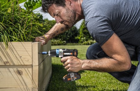 Умная дрель-шуруповерт аккумуляторная WORX WX178.9 AiDrill, 20Нм, 20В, Без аккумулятора и зарядного устройства