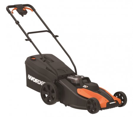 Газонокосилка аккумуляторная WORX WG744E.9, 40В, 40 см, Без аккумулятора и зарядного устройства