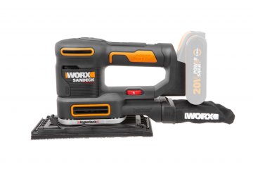 Виброшлифмашина WORX WX820.9 аккумуляторная 20V