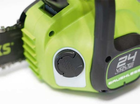 Цепная пила аккумуляторная GREENWORKS GD24CS30, 24V, 30см, бесщеточная