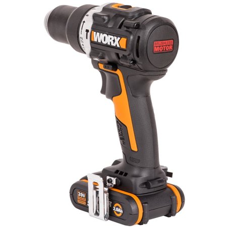 Дрель-шуруповерт ударная WORX WX352.9 аккумуляторная бесщеточная, 20В, Без аккумулятора и зарядного устройства