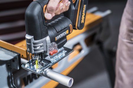 Лобзик WORX WX543.9 аккумуляторный 20V, Без аккумулятора и зарядного устройства Лобзик WORX WX543.9 аккумуляторный 20V, Без аккумулятора и зарядного устройства