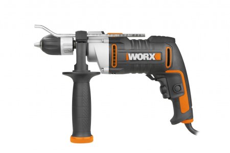 Дрель-шуруповерт ударная WORX WX318 электрическая 220V, 810Вт, в кейсе, Без аккумулятора и зарядного устройства Дрель-шуруповерт ударная WORX WX318 электрическая 220V, 810Вт, в кейсе, Без аккумулятора и зарядного устройства