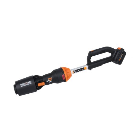 Воздуходув аккумуляторный WORX WG543E.9, 20В, бесщеточный, 1 аккумулятор 4 Ач + зарядное устройство