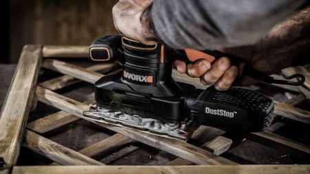 Виброшлифмашина WORX WX641 электрическая 220V, 250Вт Виброшлифмашина WORX WX641 электрическая 220V, 250Вт