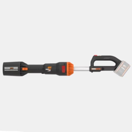 Воздуходув WORX WG585E.9 40V 266км /ч бесщеточная аккумуляторная, Без аккумулятора и зарядного устройства