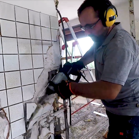 Перфоратор WORX WX339 электрический 220V, 800Вт, в кейсе