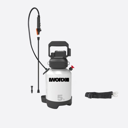 Опрыскиватель WG829E.9 20V аккумуляторный, Без аккумулятора и зарядного устройства