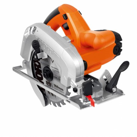 Дисковая пила WORX WX445 электрическая 220V, 1600Вт, 190мм